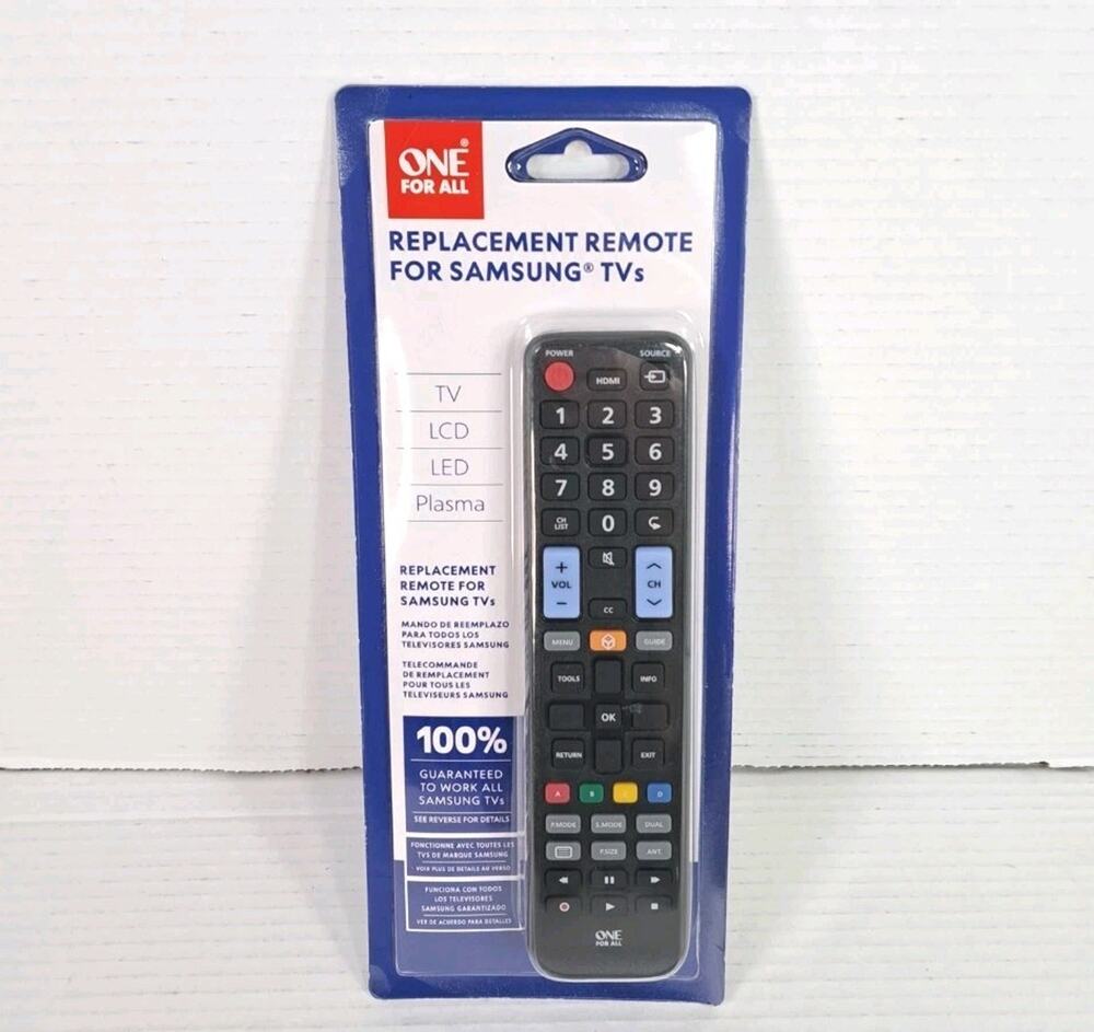 One For All URC1810 Replacement Remote Control For Samsung TV LCD LED Plasma